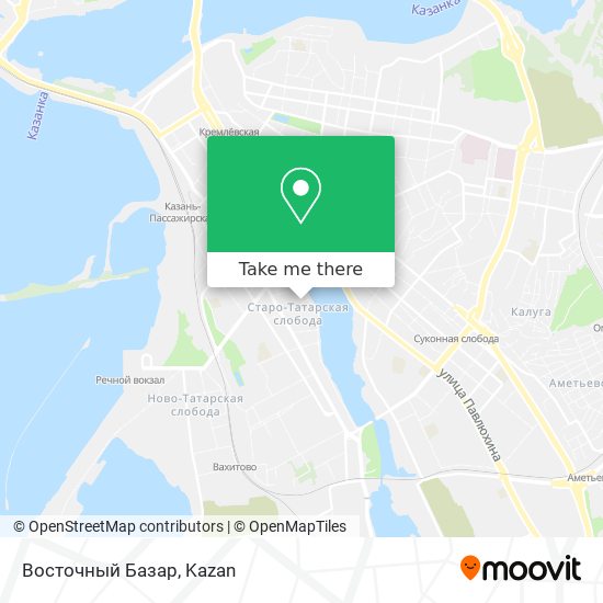 Восточный Базар map