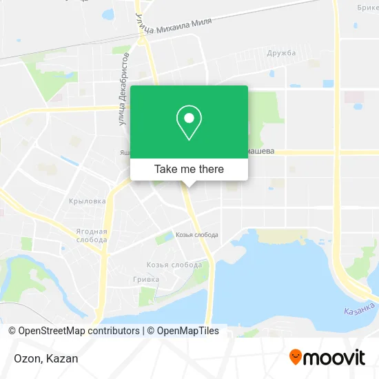 Ozon map