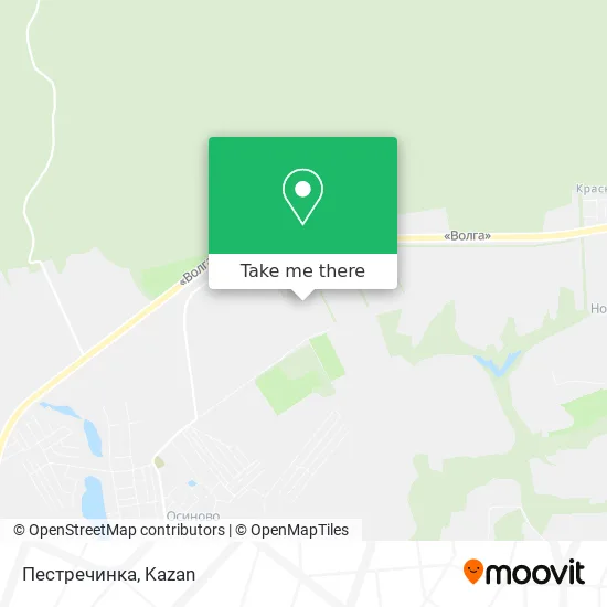 Пестречинка map