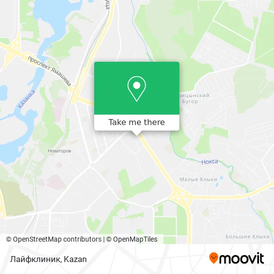 Лайфклиник map