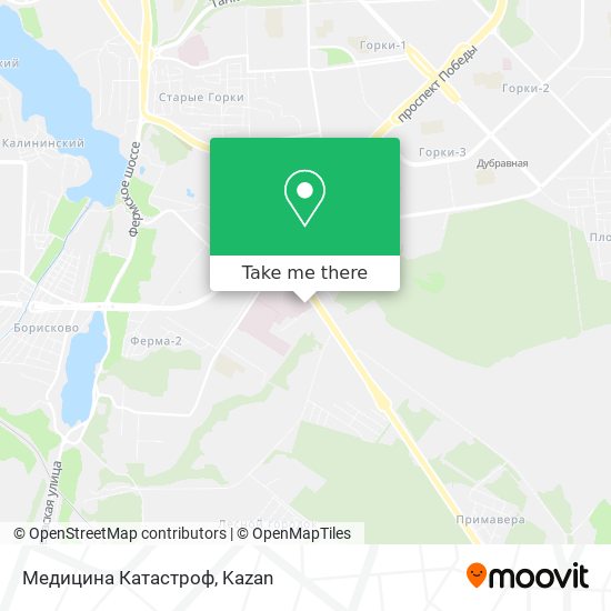 Медицина Катастроф map