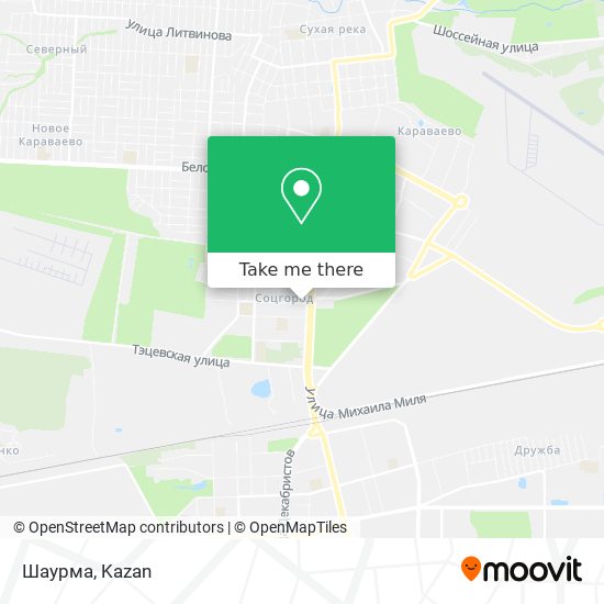 Шаурма map