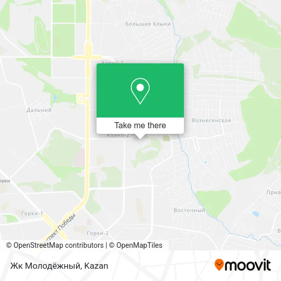 Жк Молодёжный map