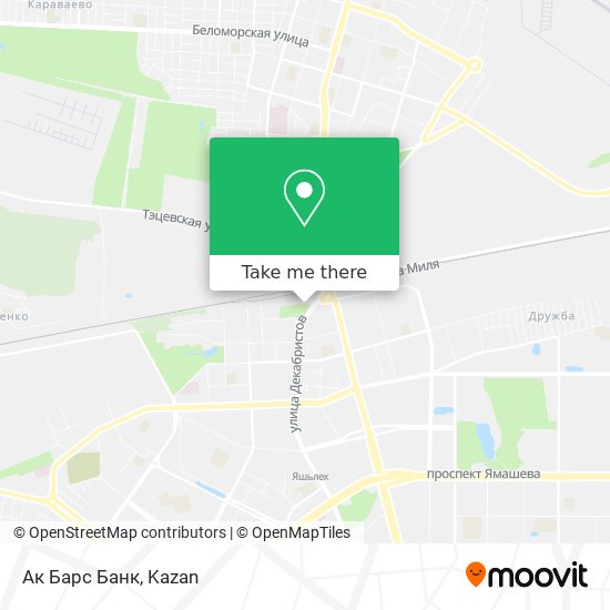 Ак Барс Банк map