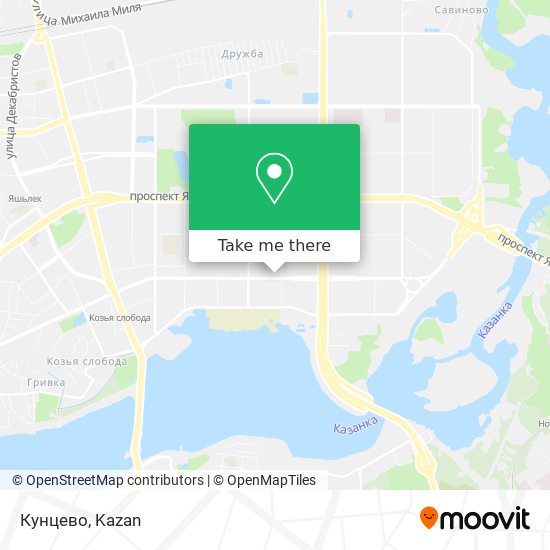 Кунцево map