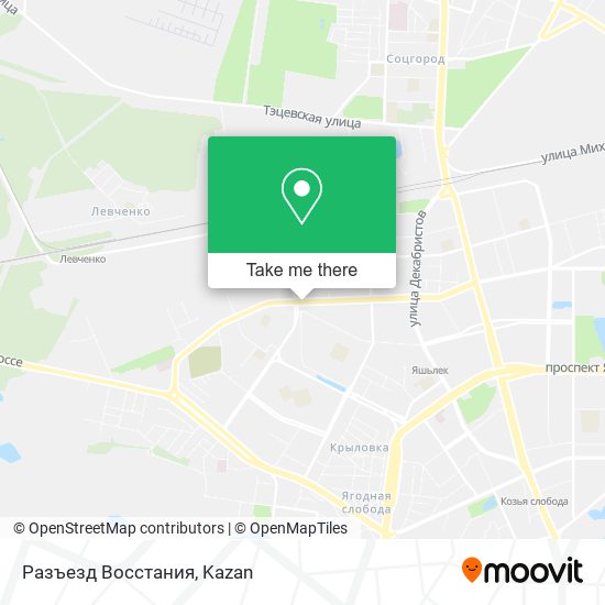 Разъезд Восстания map