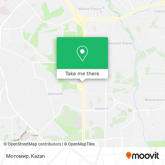 Мотомир map
