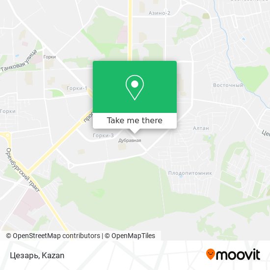 Цезарь map