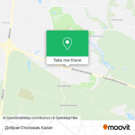 Добрая Столовая map