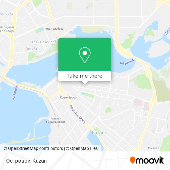 Островок map