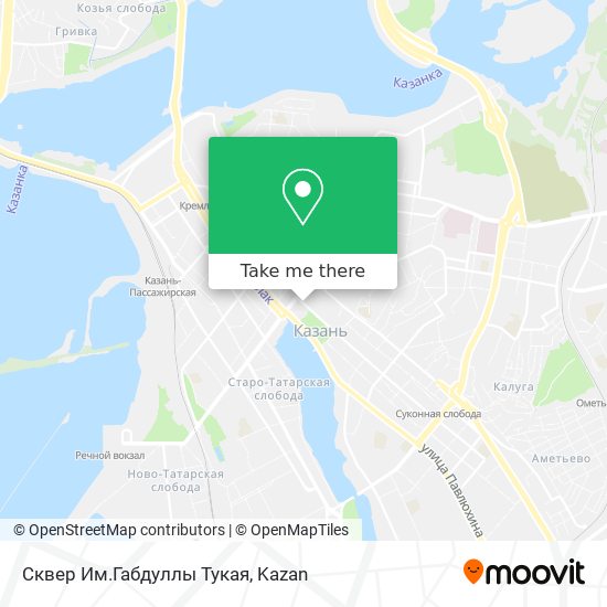 Сквер Им.Габдуллы Тукая map