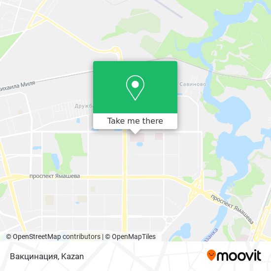 Вакцинация map