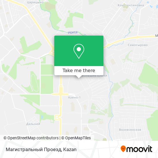 Магистральный Проезд map