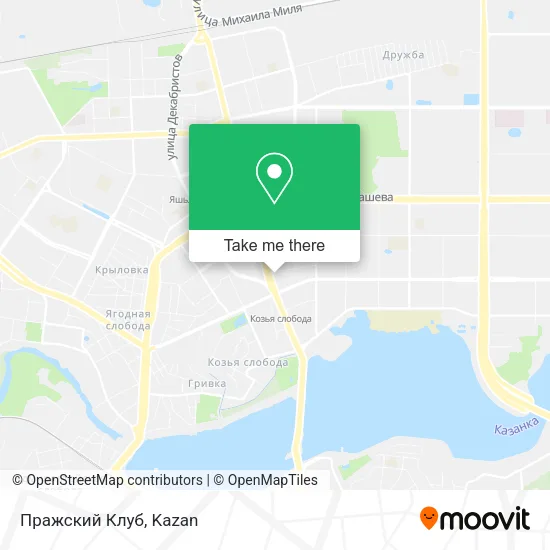 Пражский Клуб map