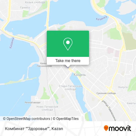 Комбинат ""Здоровье"" map