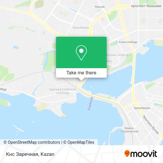 Кнс Заречная map