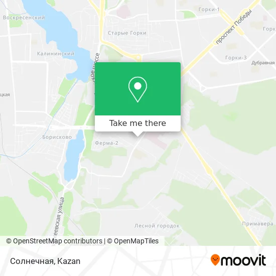 Солнечная map