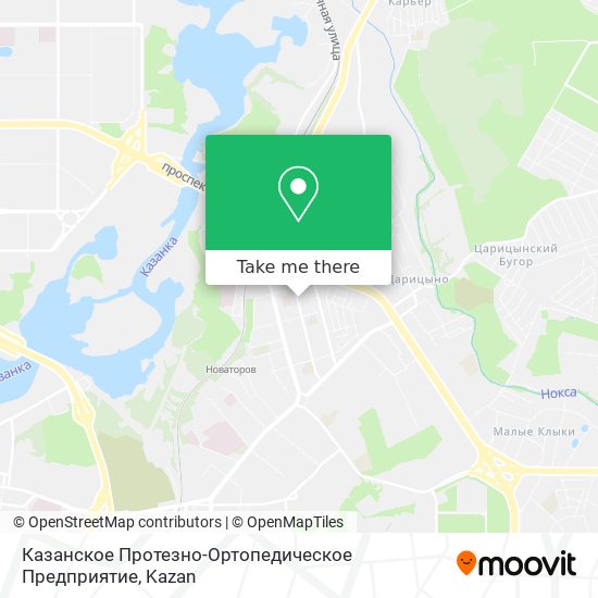 Казанское Протезно-Ортопедическое Предприятие map