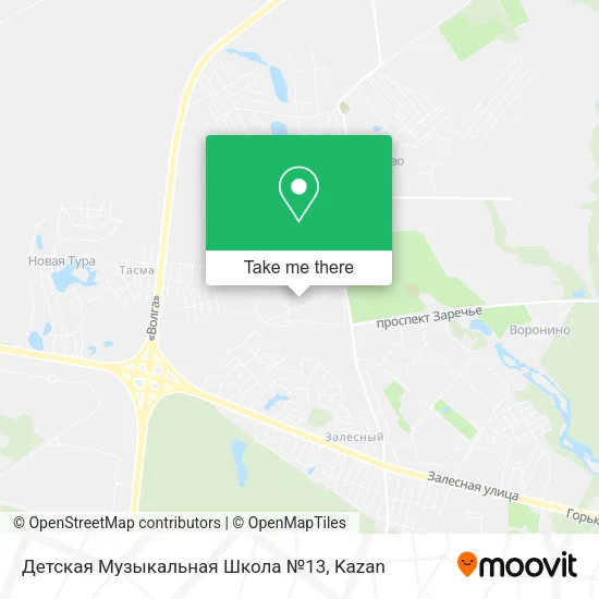Детская Музыкальная Школа №13 map