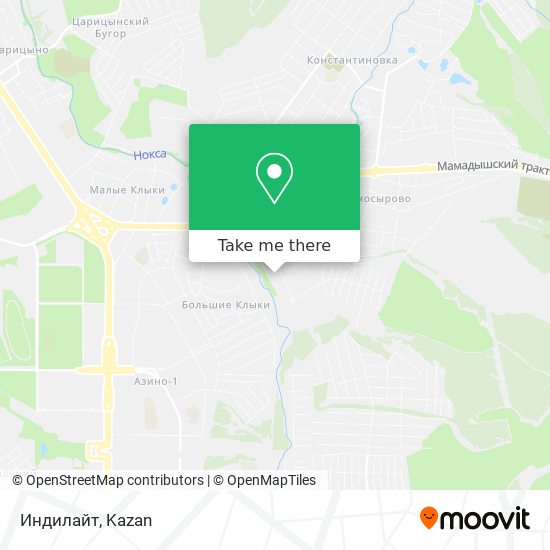 Индилайт map