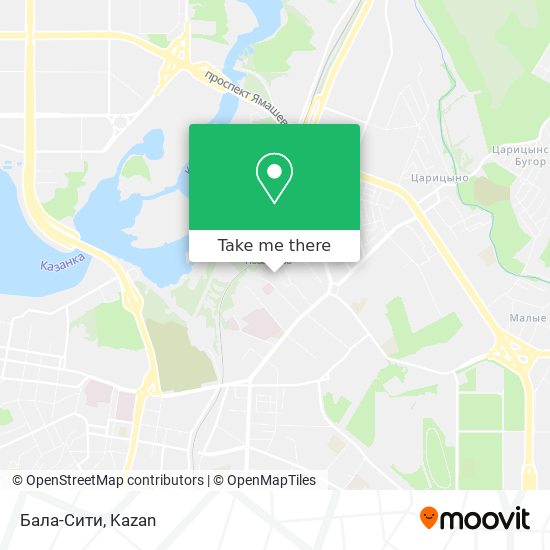 Бала-Сити map