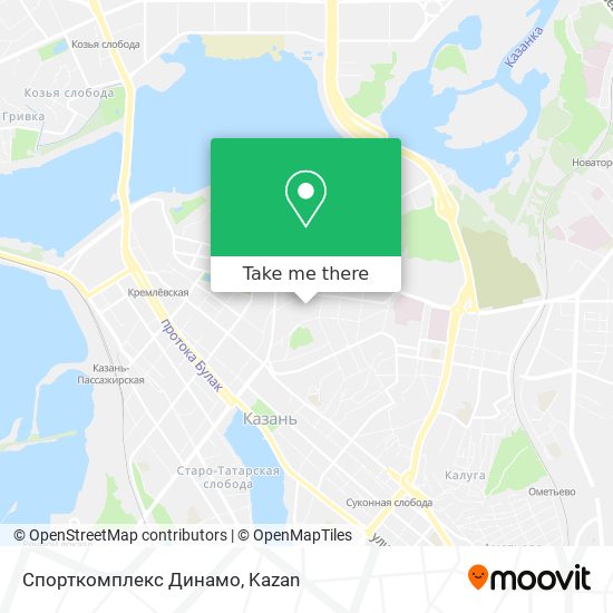 Спорткомплекс Динамо map