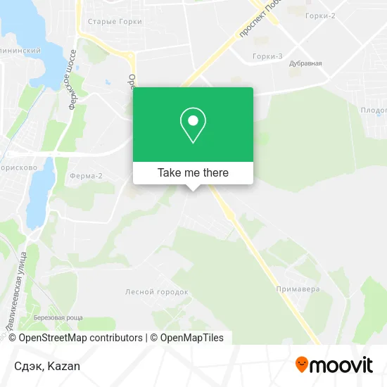 Сдэк map