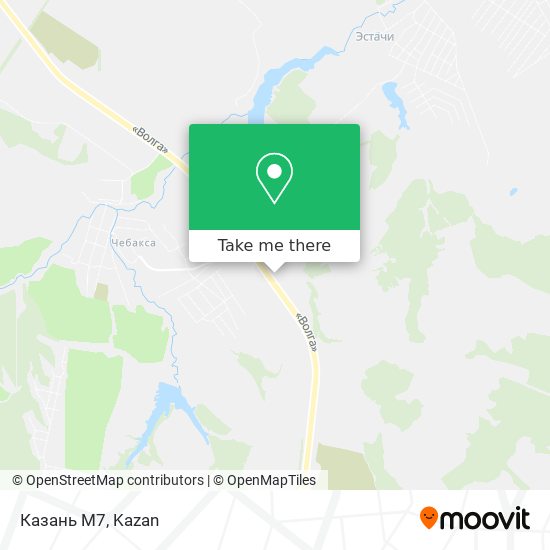 Казань М7 map