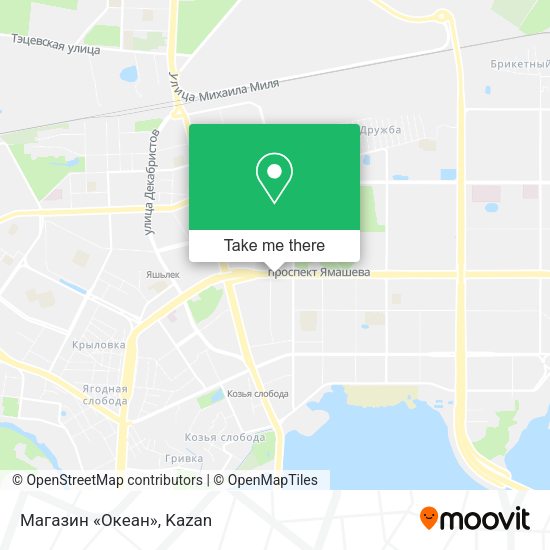 Магазин «Океан» map