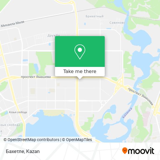 Бахетле map
