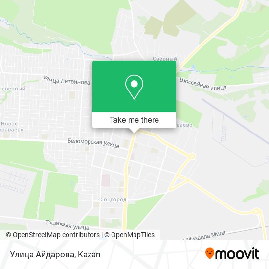 Улица Айдарова map