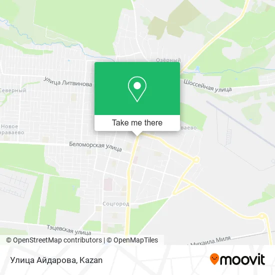 Улица Айдарова map