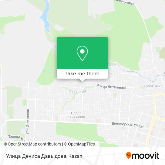 Улица Дениса Давыдова map