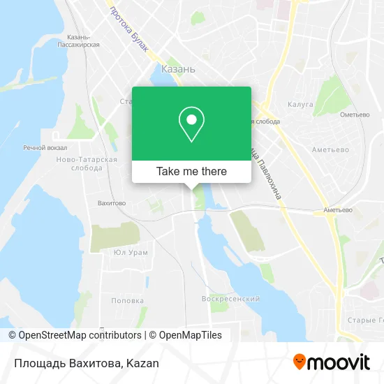 Площадь Вахитова map