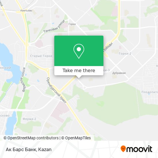 Ак Барс Банк map