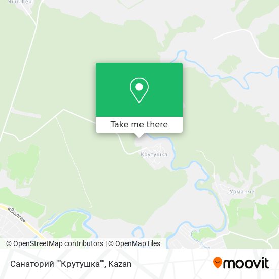 Санаторий ""Крутушка"" map