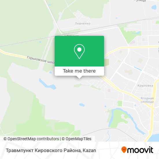 Травмпункт Кировского Района map