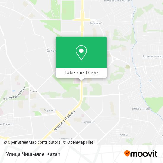 Улица Чишмяле map