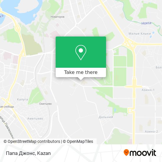 Папа Джонс map
