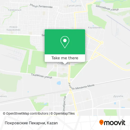 Покровские Пекарни map