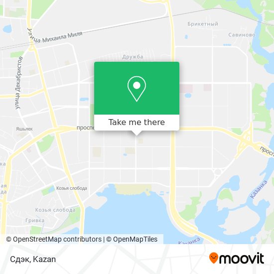 Сдэк map