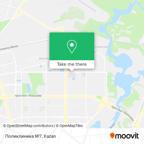 Поликлиника №7 map