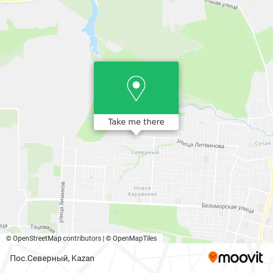 Пос.Северный map