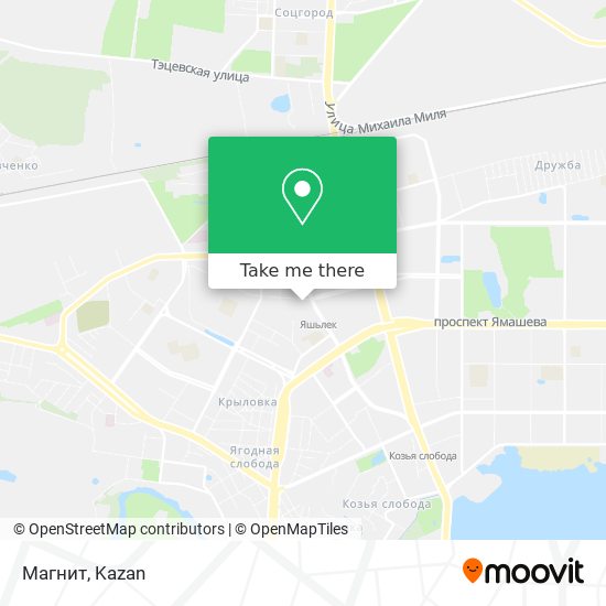 Магнит map