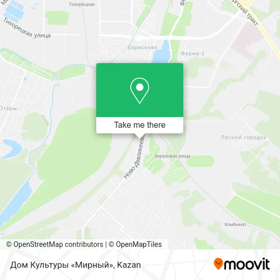 Дом Культуры «Мирный» map
