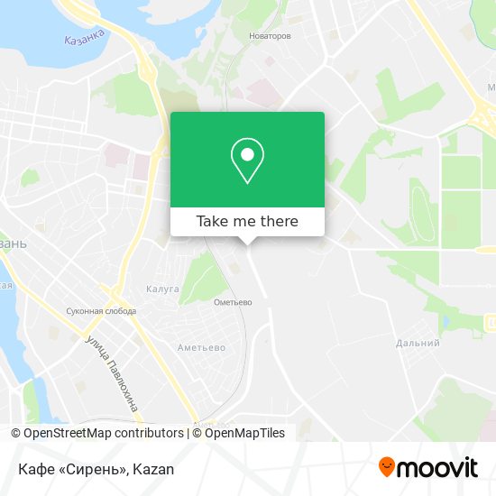Кафе «Сирень» map