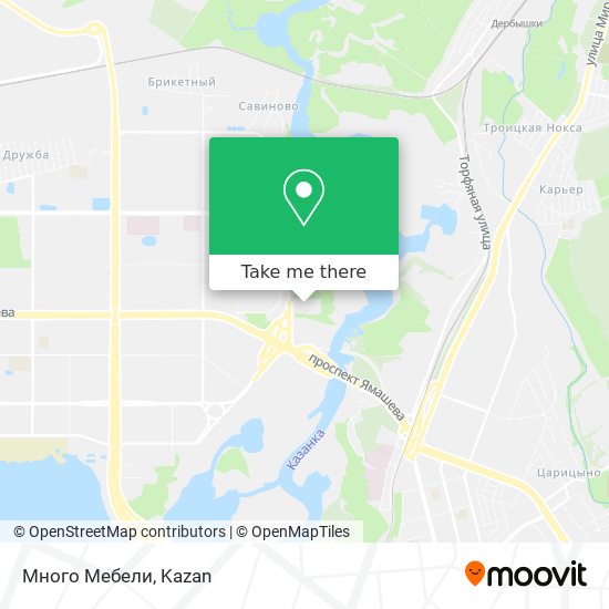 Много Мебели map