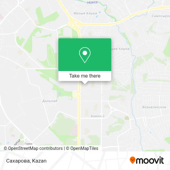 Сахарова map