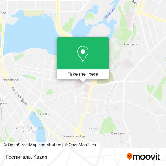 Госпиталь map