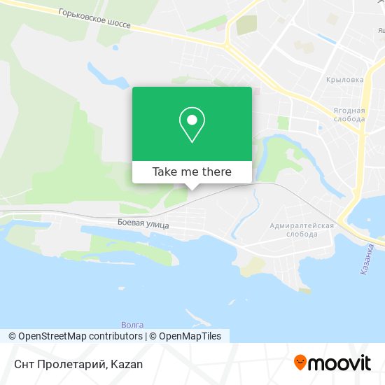 Снт Пролетарий map